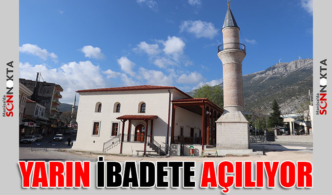 Karaosmanzade (Hacı Abdullah Ağa) Camii Yeniden İbadete Açılıyor
